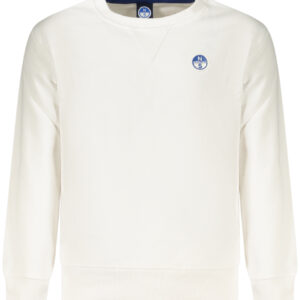 NORTH SAILS CHILDREN'S ZIP-UP SWEATSHIRT, WHITE