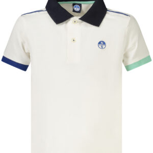 NORTH SAILS CHILDREN'S SHORT-SLEEVED POLO SHIRT, WHITE