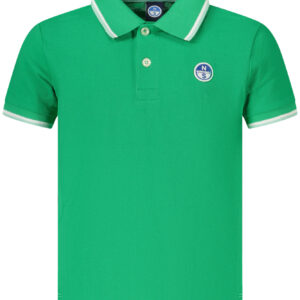 NORTH SAILS CHILDREN'S SHORT-SLEEVED POLO SHIRT, GREEN