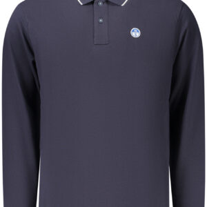 NORTH SAILS MEN'S LONG-SLEEVED POLO SHIRT, BLUE