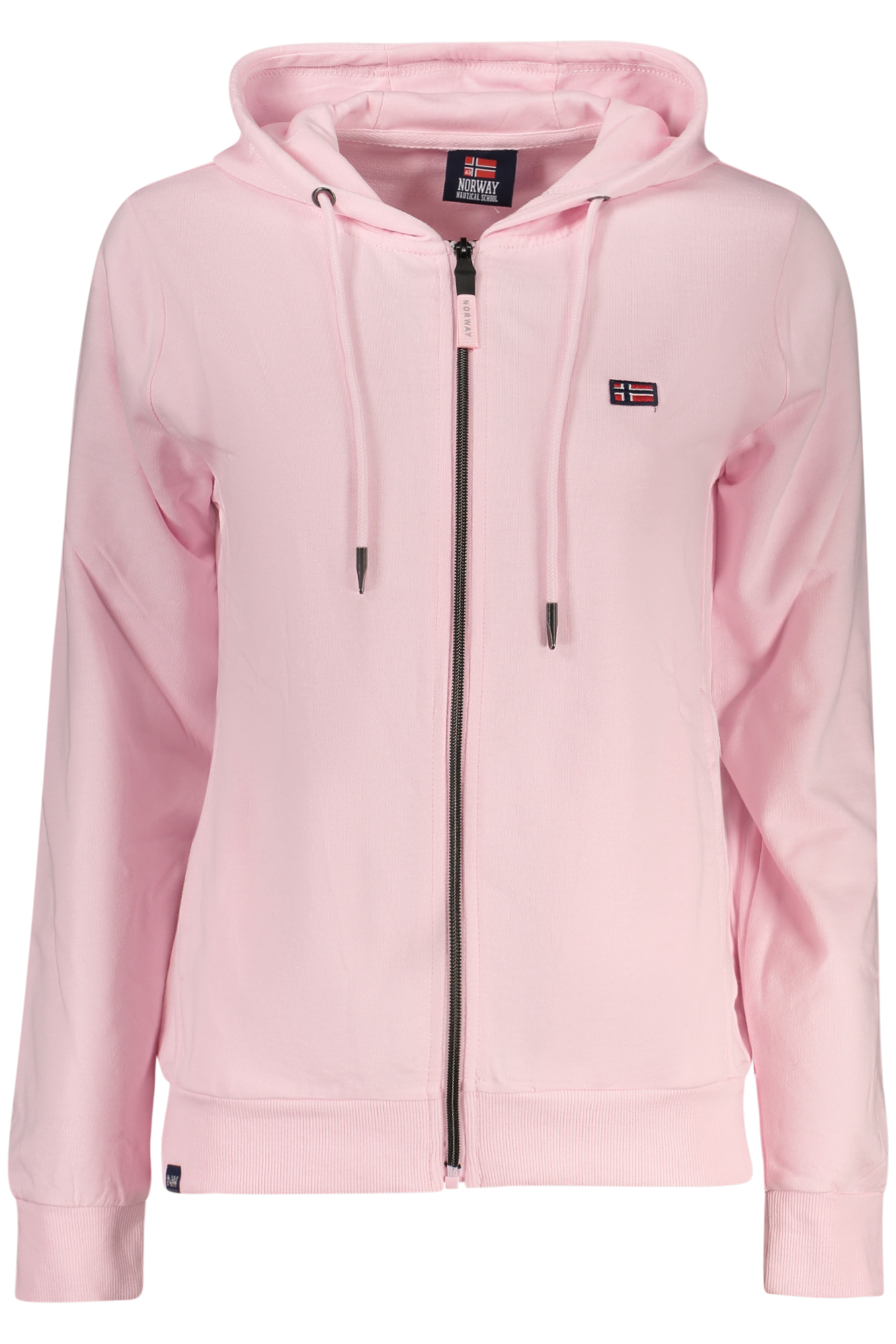 NORWAY 1963 WOMEN'S PINK ZIP-UP SWEATSHIRT