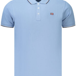 NORWAY 1963 MEN'S SHORT-SLEEVED POLO SHIRT, BLUE