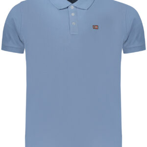 NORWAY 1963 MEN'S SHORT-SLEEVED POLO SHIRT, BLUE