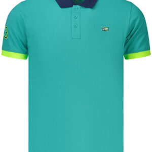 NORWAY 1963 MEN'S SHORT-SLEEVED POLO SHIRT, BLUE