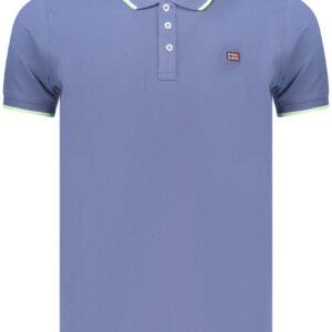 NORWAY 1963 MEN'S SHORT-SLEEVED POLO SHIRT, BLUE
