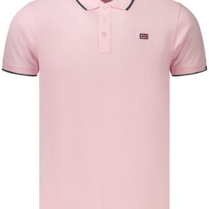 NORWAY 1963 MEN'S SHORT-SLEEVE POLO SHIRT, PINK