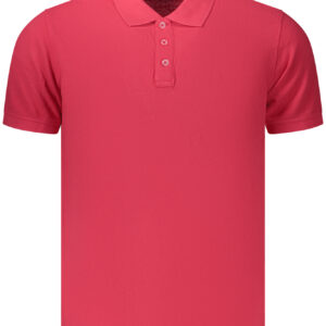 NORWAY 1963 MEN'S SHORT-SLEEVED POLO SHIRT, RED