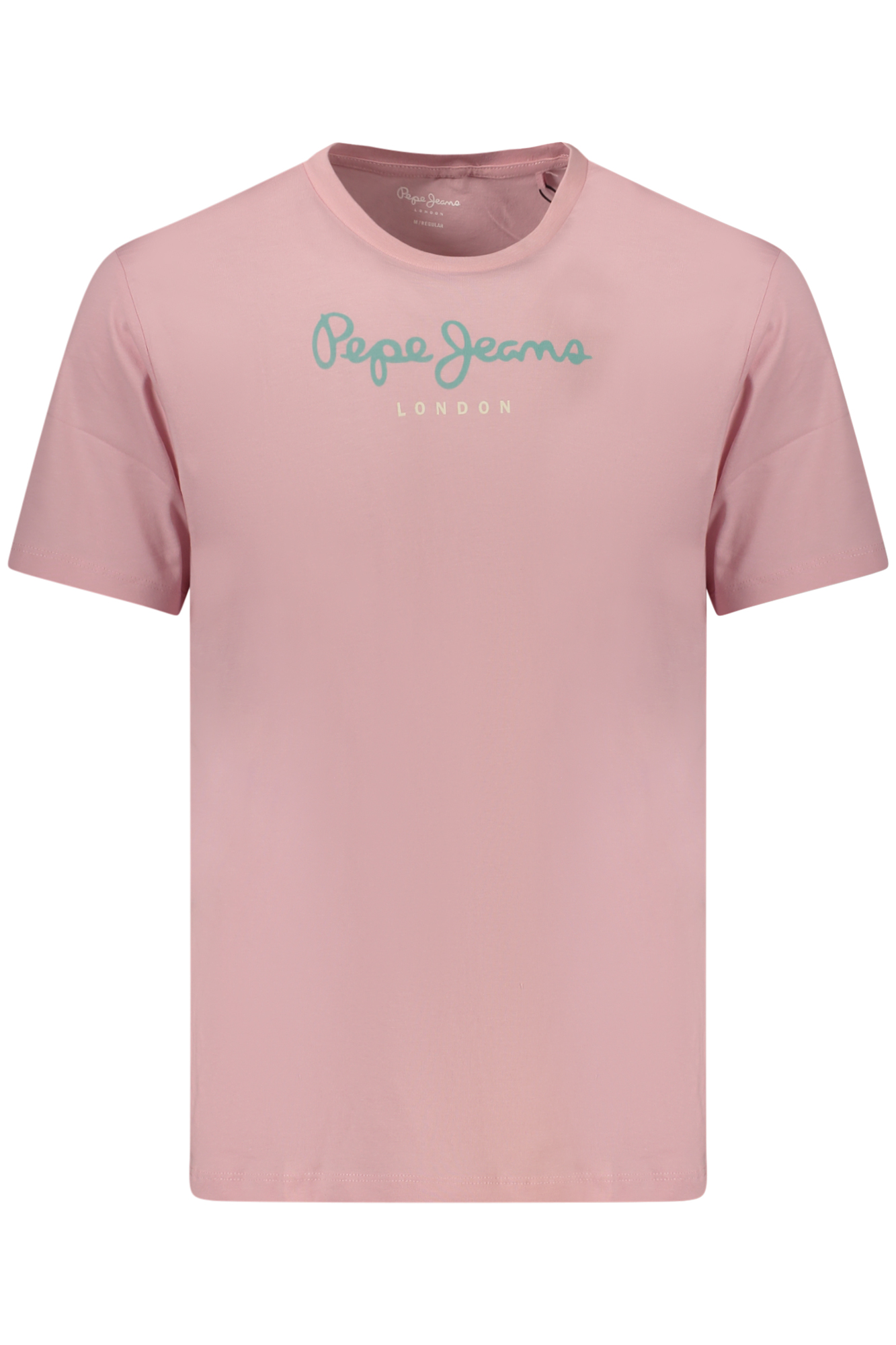 PEPE JEANS MEN'S PINK SHORT-SLEEVE T-SHIRT
