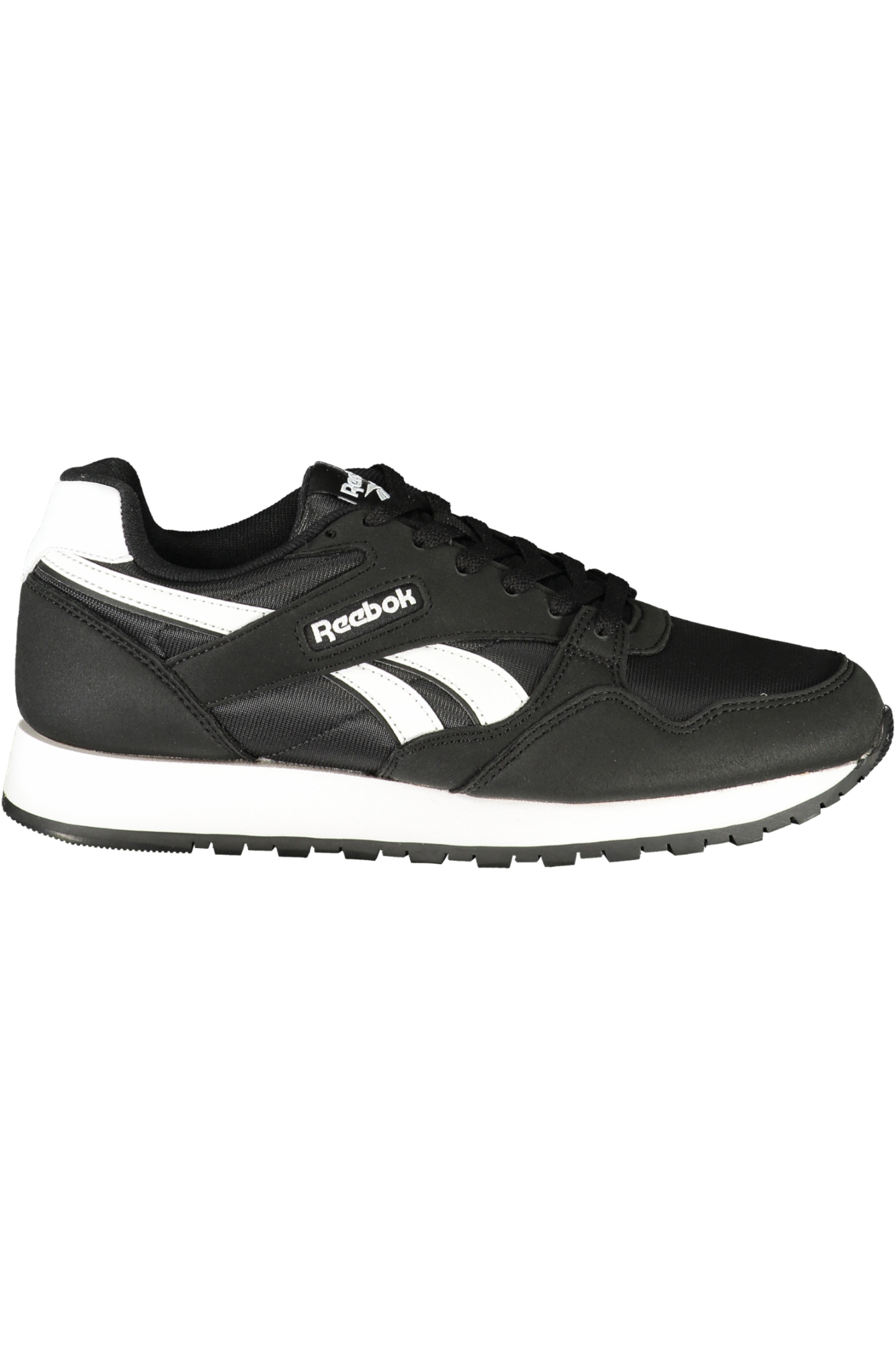REEBOK MEN'S BLACK SPORTS FOOTWEAR