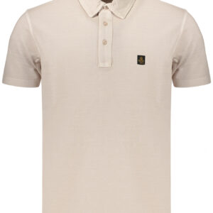 REFRIGIWEAR MEN'S SHORT-SLEEVE POLO SHIRT, BEIGE