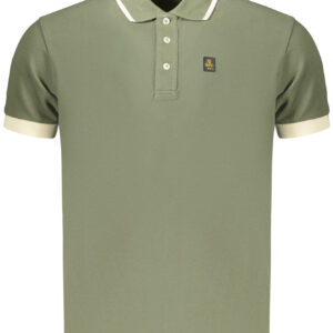 REFRIGIWEAR MEN'S SHORT-SLEEVED POLO SHIRT, GREEN