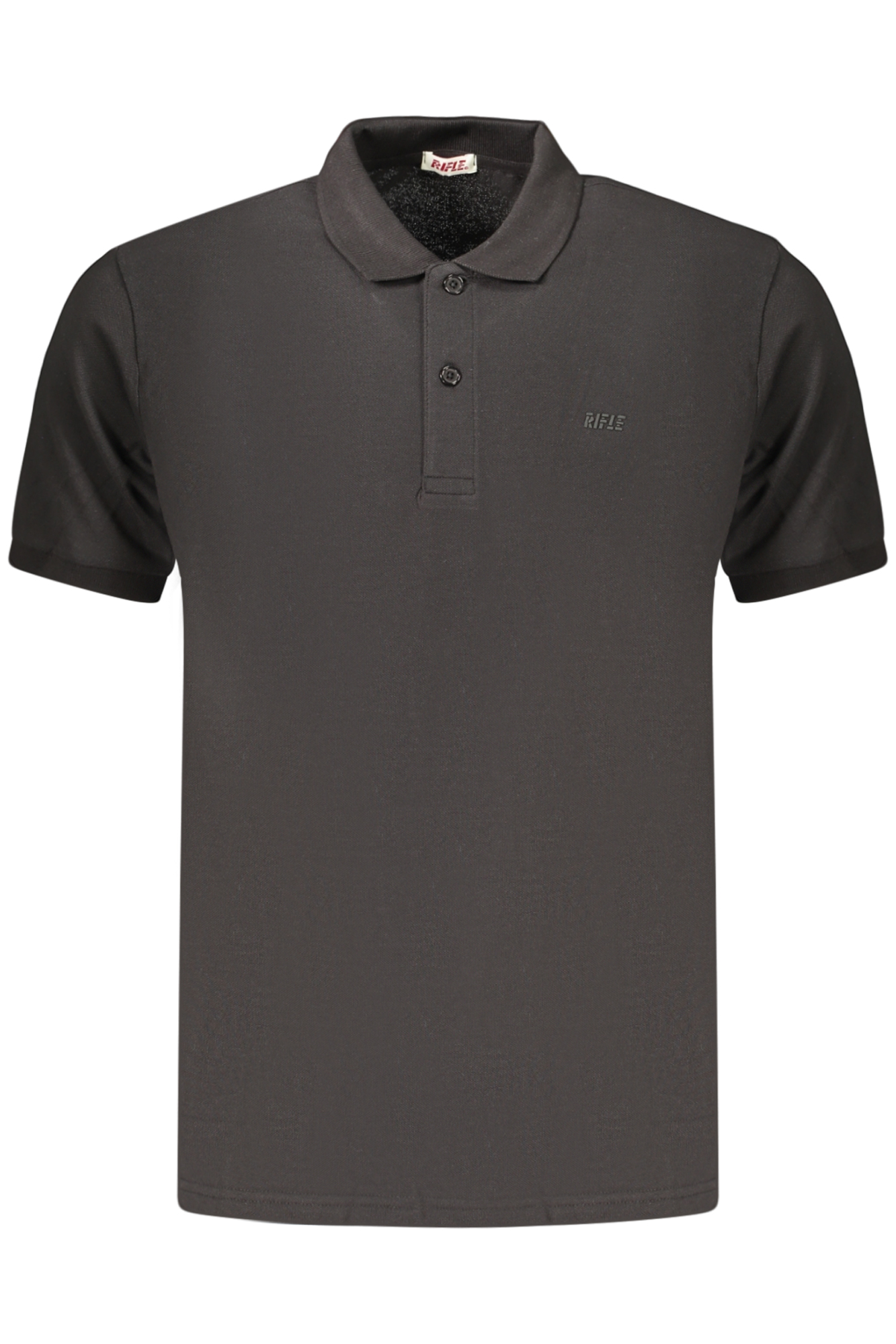 RIFLE POLO SHORT SLEEVE MEN'S BLACK