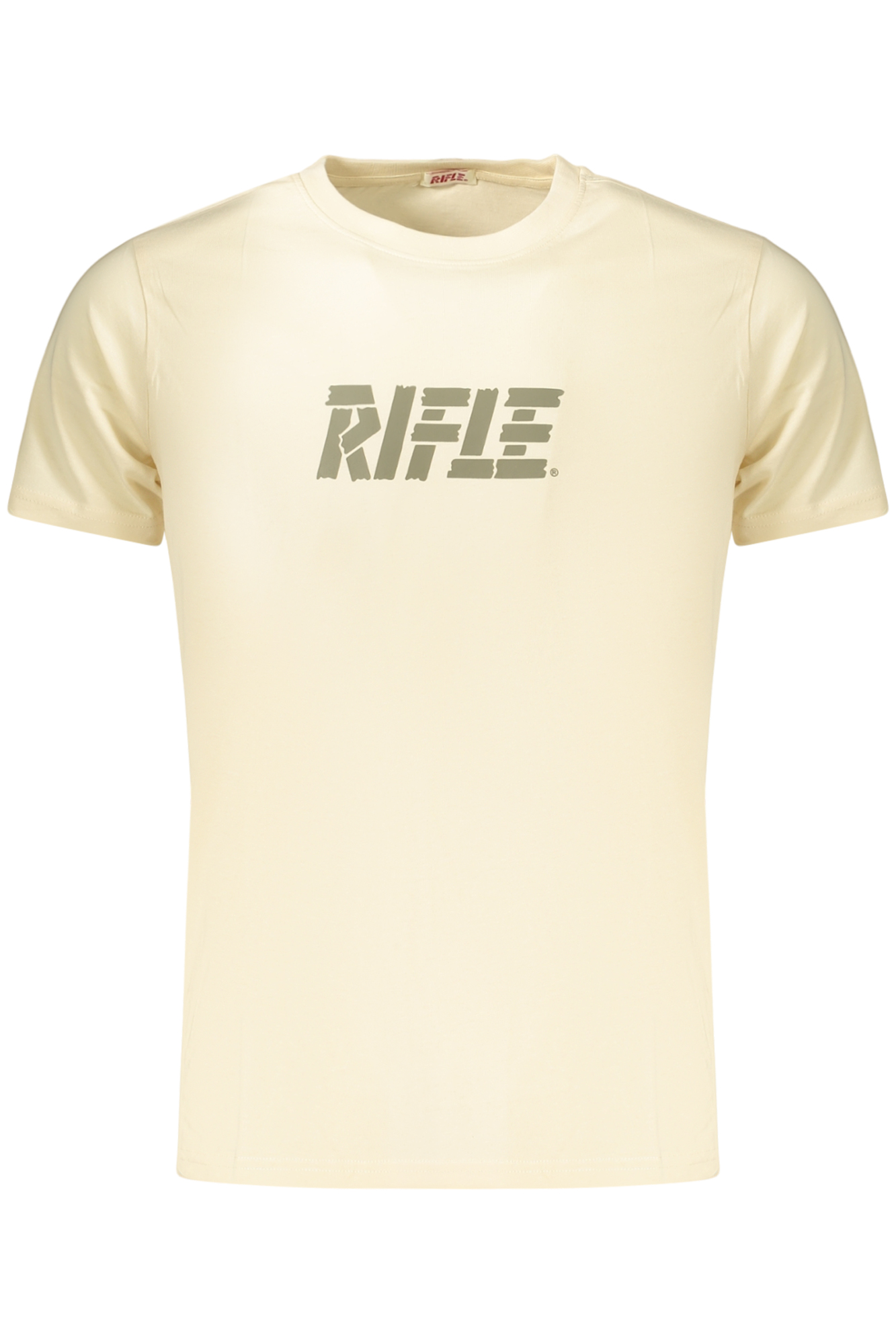 Men's Short-Sleeved Rifle T-Shirt, Beige