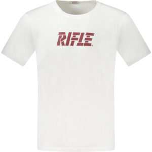 RIFLE SHORT SLEEVE T-SHIRT MEN WHITE RIFLE SHORT SLEEVE T-SHIRT MEN WHITE