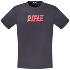 RIFLE SHORT SLEEVE T-SHIRT MEN BLUE RIFLE SHORT SLEEVE T-SHIRT MEN BLUE