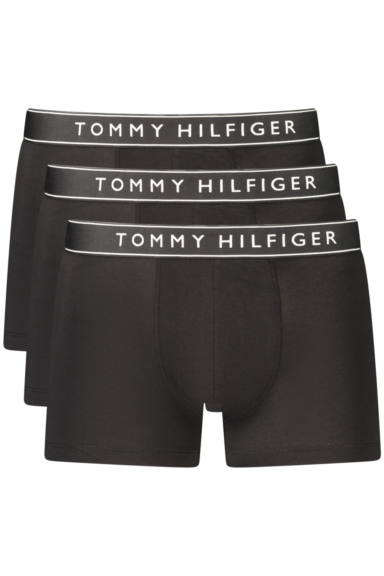 TOMMY HILFIGER MEN'S BLACK BOXER