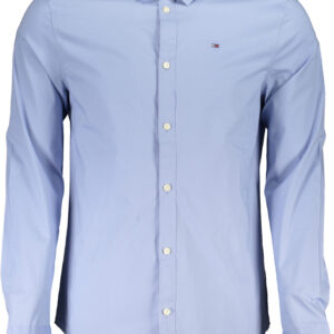 TOMMY HILFIGER MEN'S BLUE LONG SLEEVE SHIRT