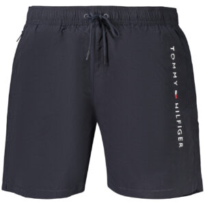TOMMY HILFIGER MEN'S BLUE BOTTOM SWIMSUIT