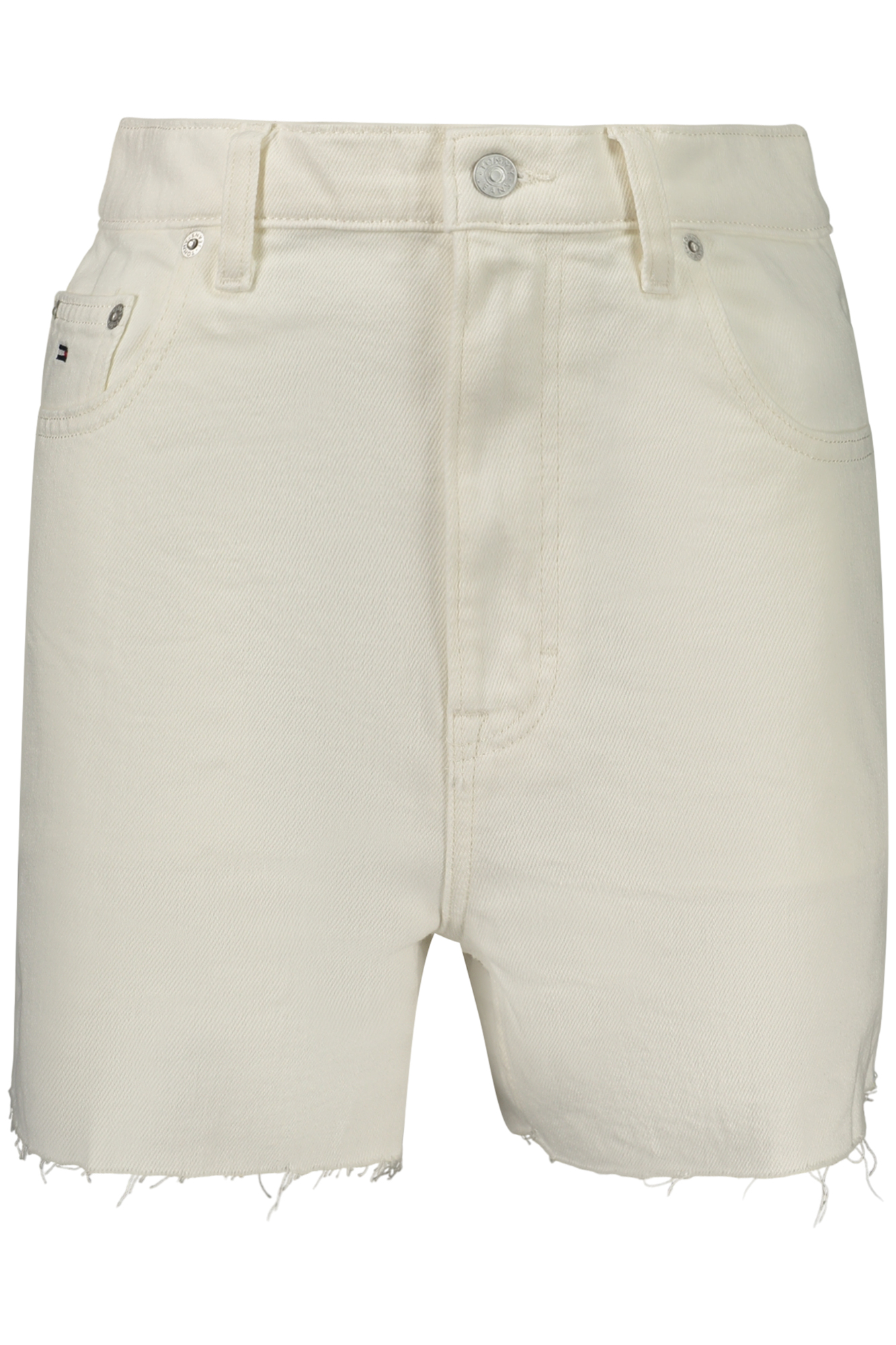 TOMMY HILFIGER JEANS SHORT WOMEN'S WHITE