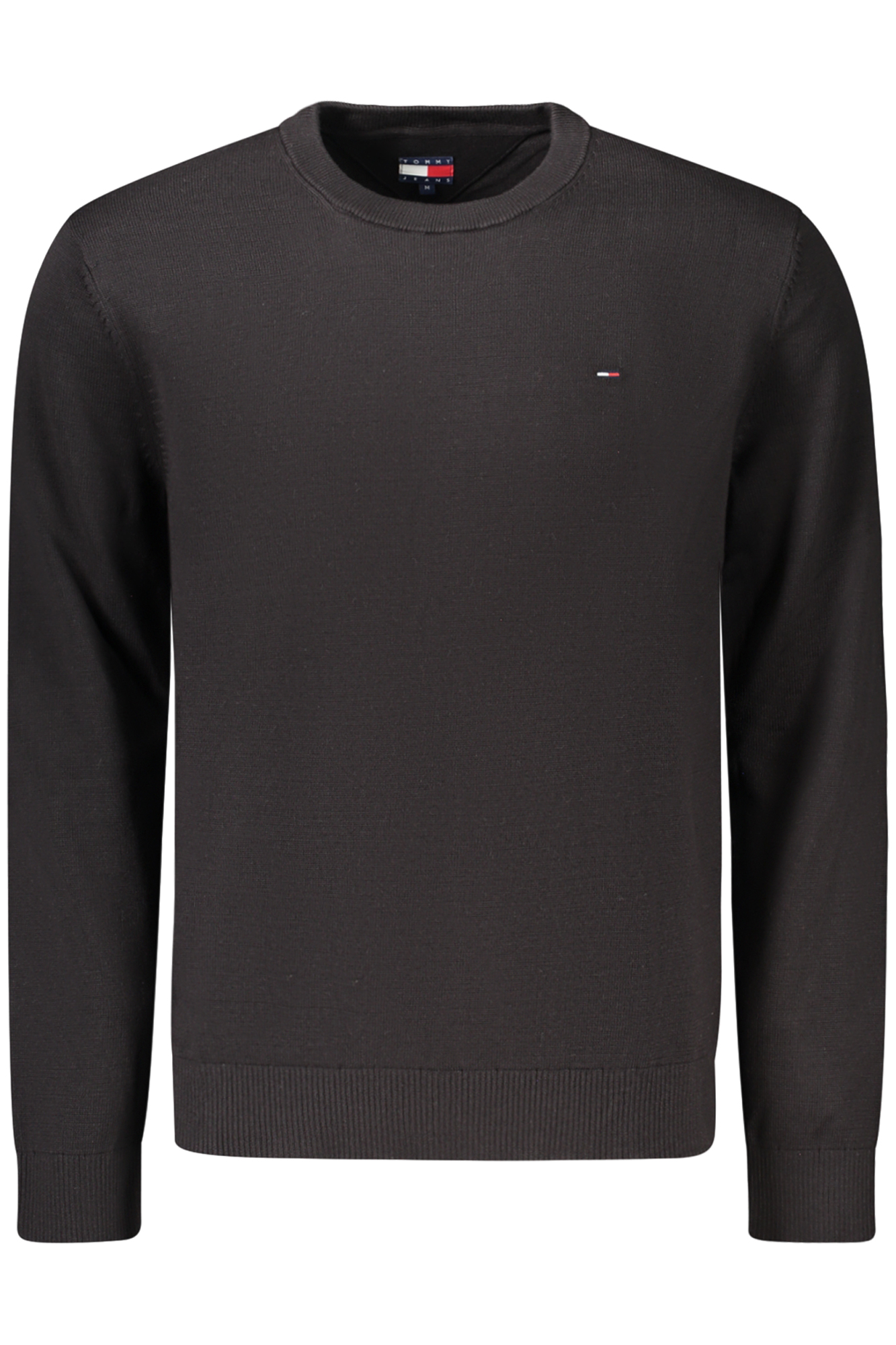 TOMMY HILFIGER MEN'S BLACK SWEATER