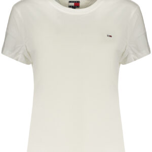 TOMMY HILFIGER WOMEN'S SHORT-SLEEVE T-SHIRT WHITE