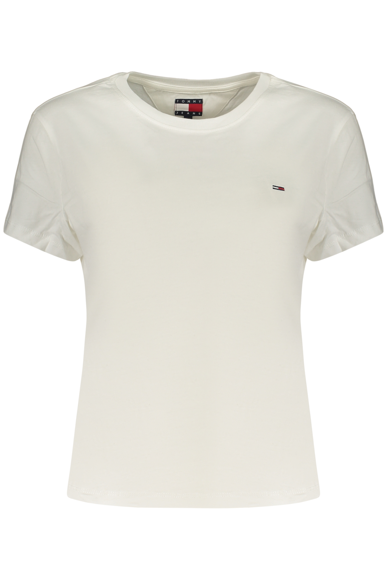 TOMMY HILFIGER WOMEN'S SHORT-SLEEVE T-SHIRT WHITE