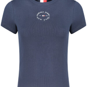 TOMMY HILFIGER WOMEN'S SHORT-SLEEVE T-SHIRT, BLUE