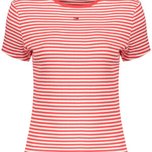 TOMMY HILFIGER WOMEN'S SHORT-SLEEVE T-SHIRT, RED