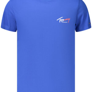 TOMMY HILFIGER MEN'S SHORT-SLEEVE T-SHIRT BLUE