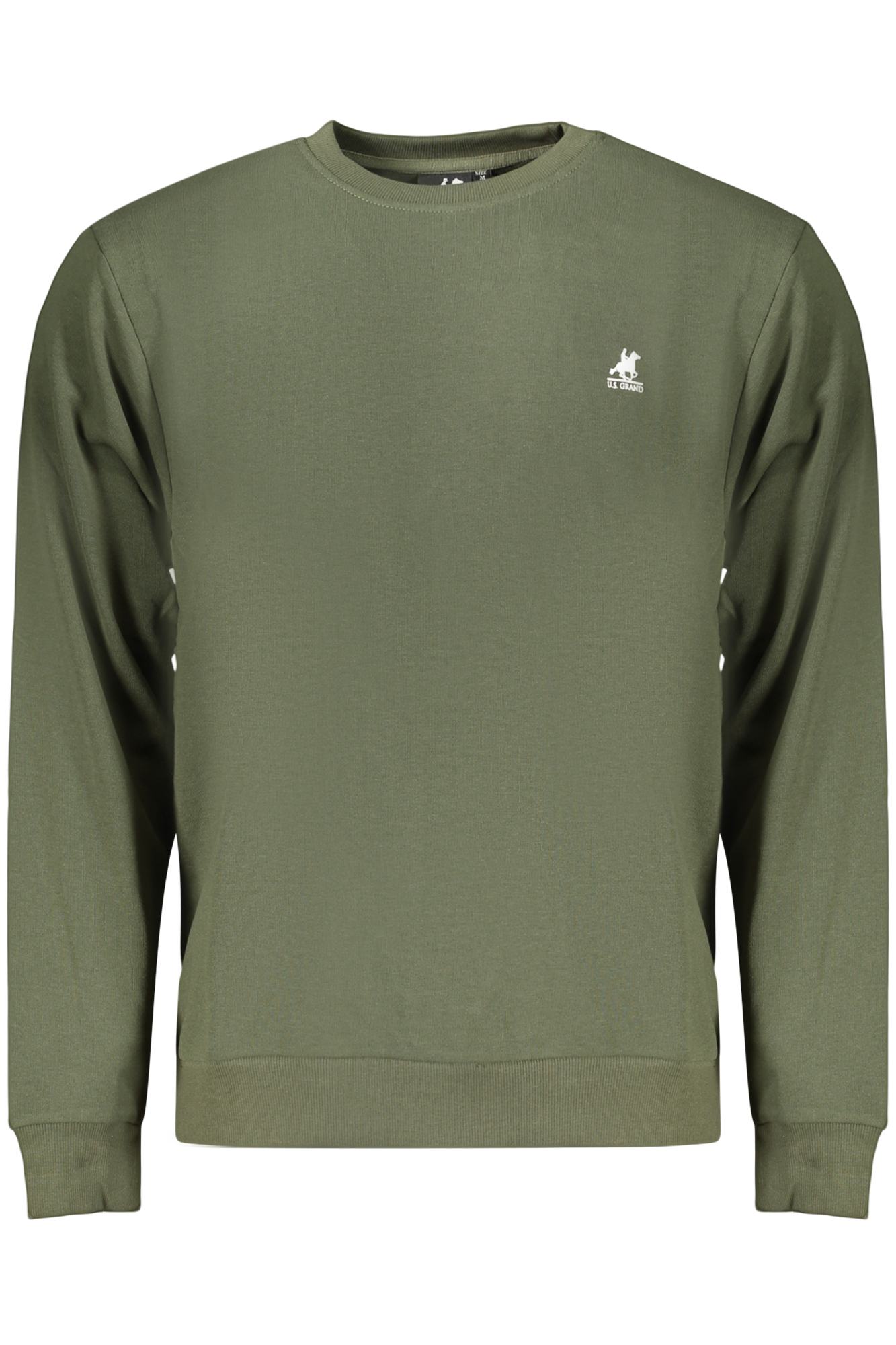 US GRAND MEN'S ZIP-UP SWEATSHIRT GREEN