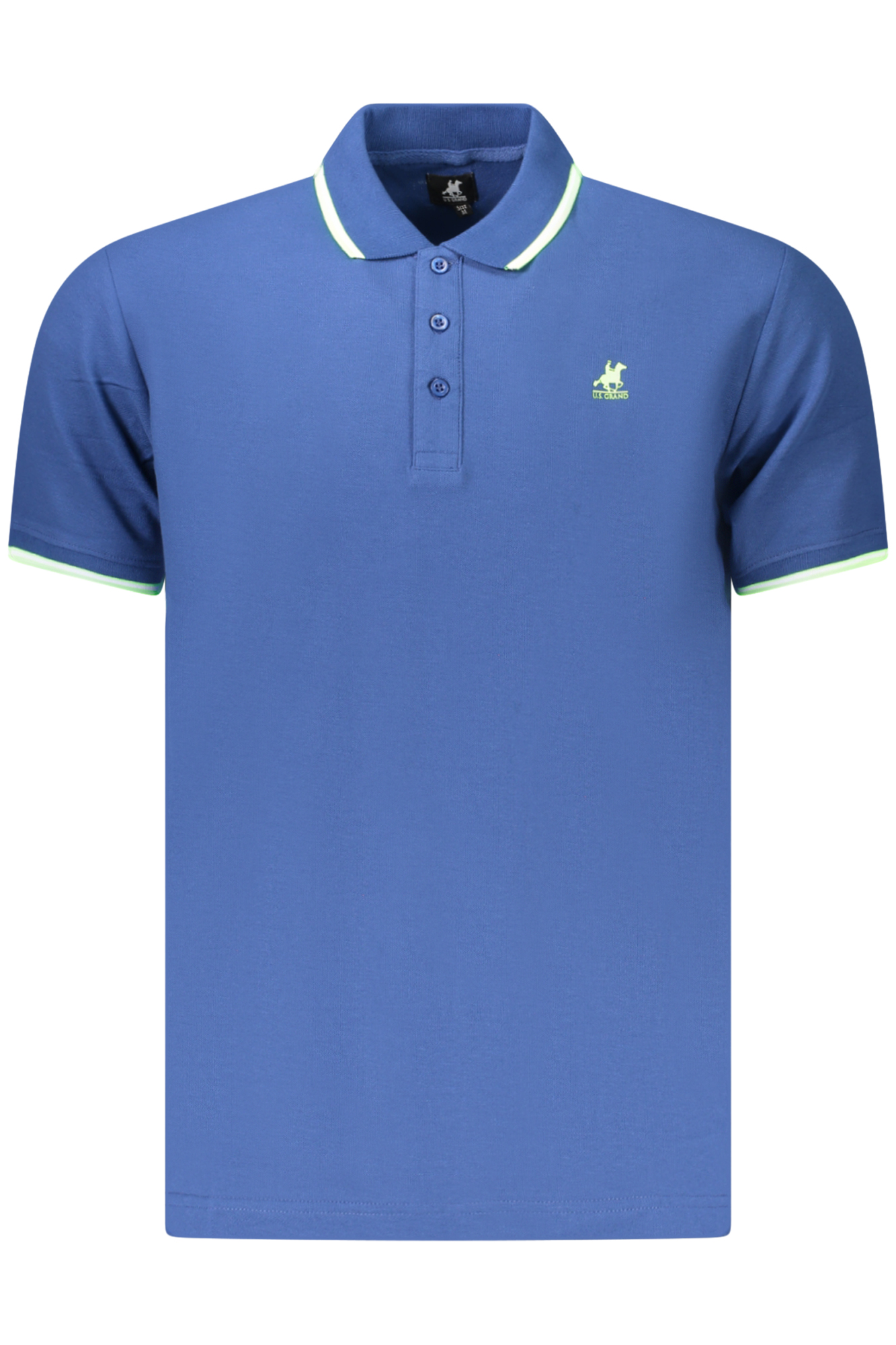 US GRAND POLO SHORT SLEEVE MEN'S BLUE