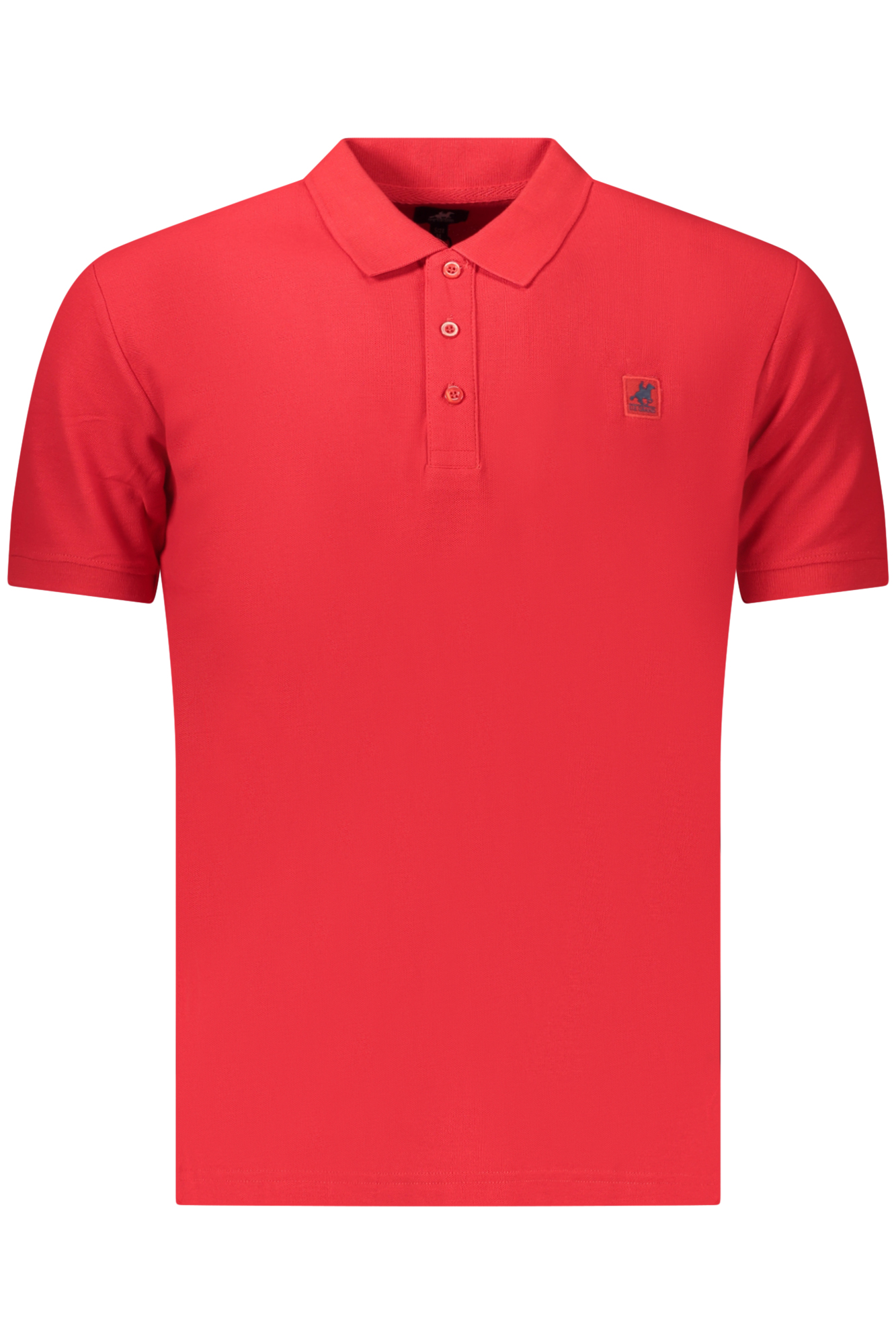 US GRAND MEN'S SHORT-SLEEVE POLO SHIRT, RED
