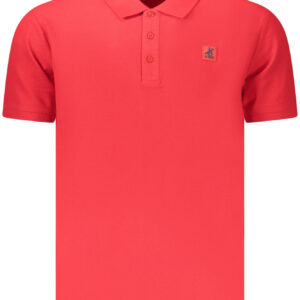 US GRAND MEN'S SHORT-SLEEVE POLO SHIRT, RED