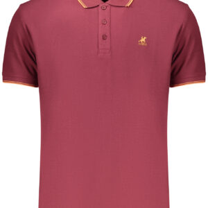 US GRAND MEN'S SHORT-SLEEVE POLO SHIRT, RED
