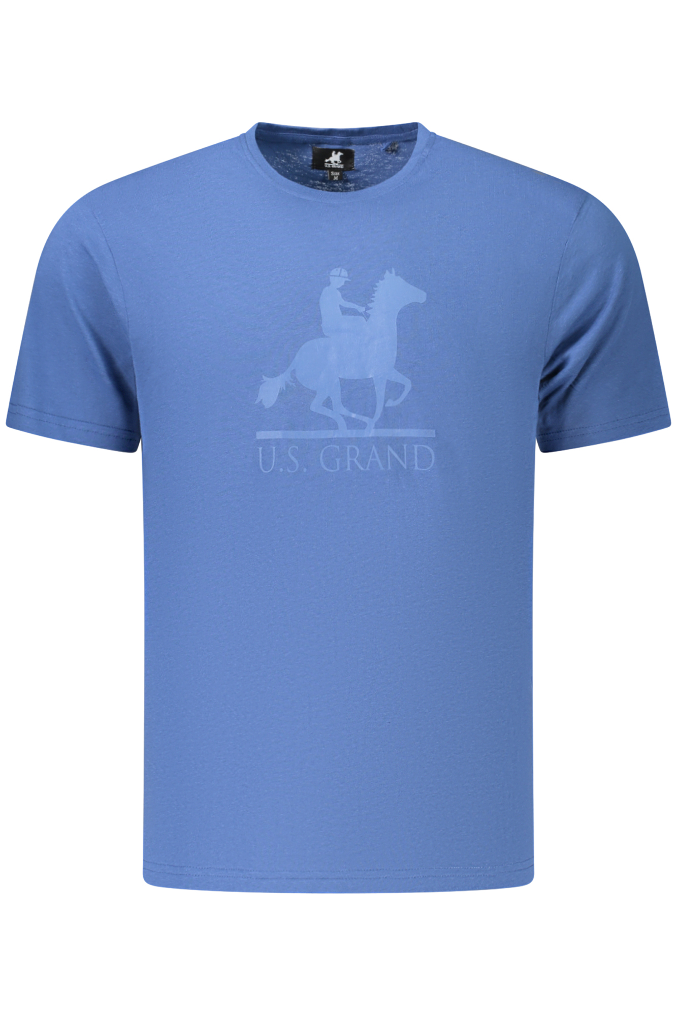 US GRAND MEN'S SHORT-SLEEVE T-SHIRT BLUE