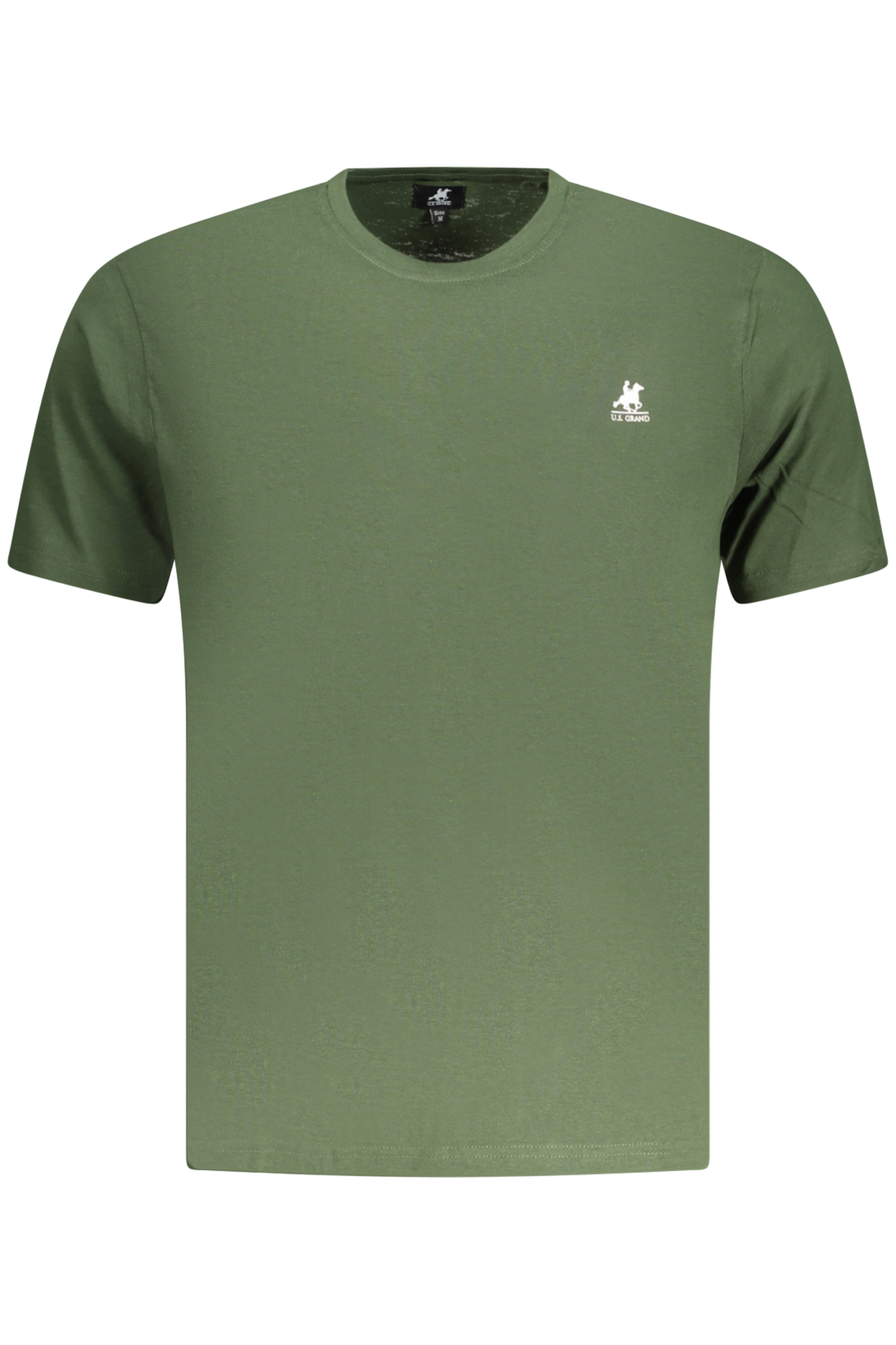 US GRAND MEN'S SHORT-SLEEVED GREEN T-SHIRT