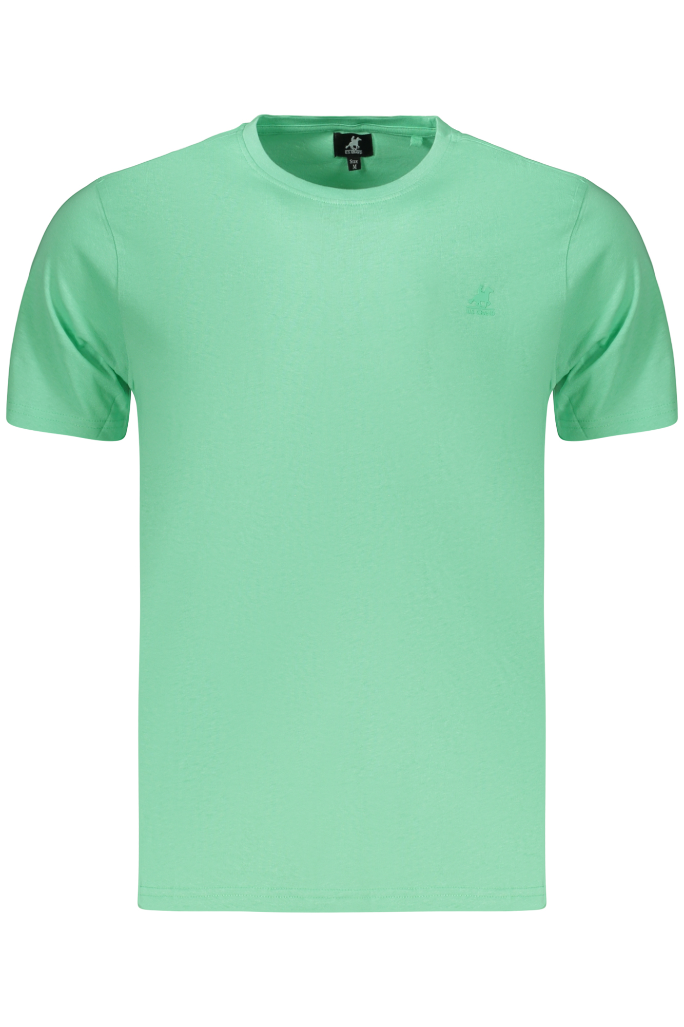 US GRAND MEN'S SHORT-SLEEVED GREEN T-SHIRT