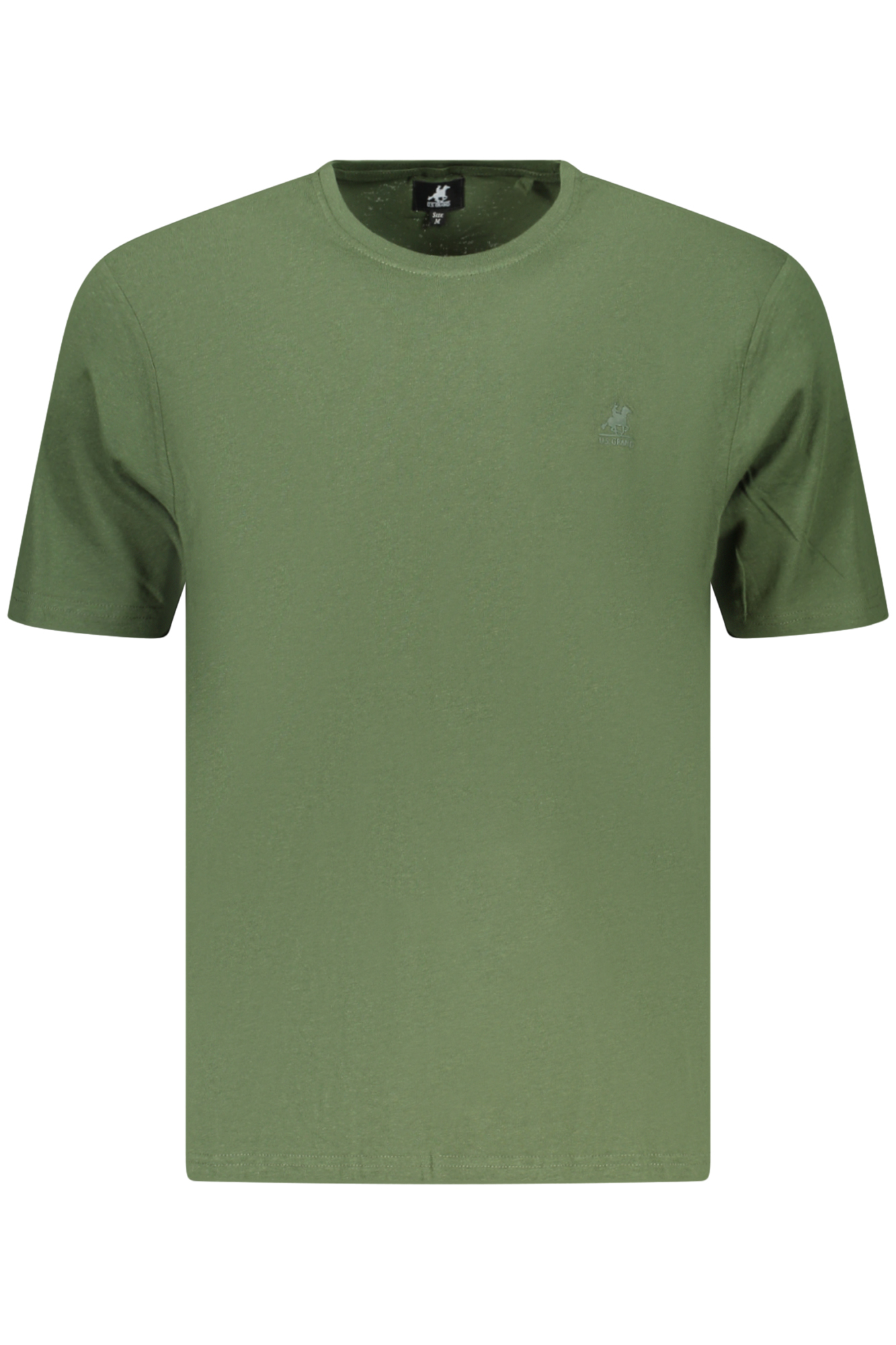 US GRAND MEN'S SHORT-SLEEVED GREEN T-SHIRT